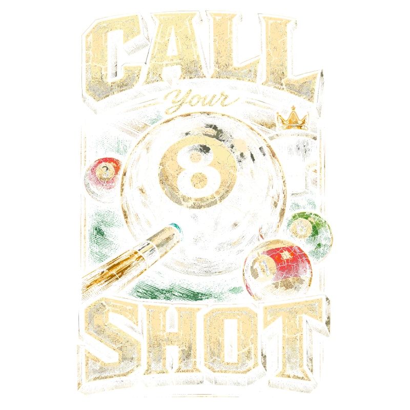 Le billard à 8 billes décide de son coup