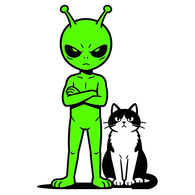 Alien Comic Humor