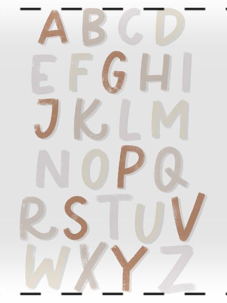 Alphabet Letters