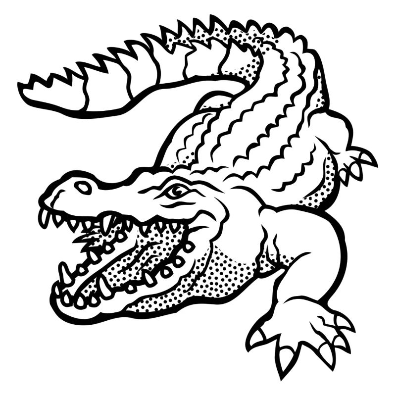 evil crocodile