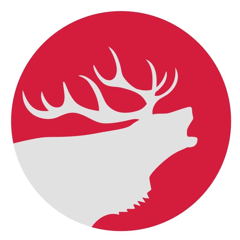 Roaring conception de cerfs communs