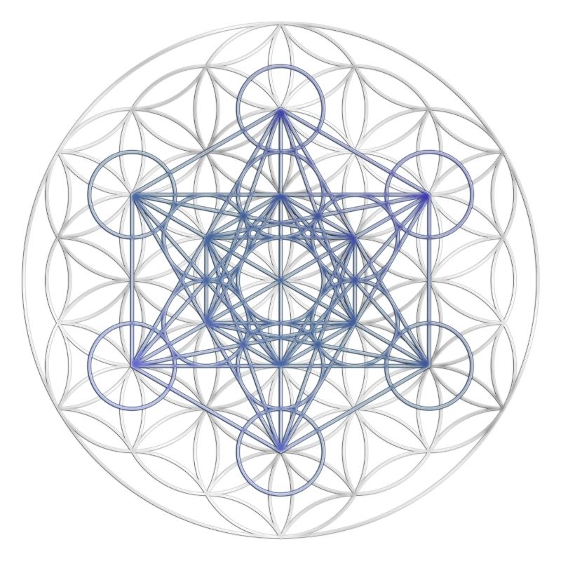 Le cube de Metatron - Fleur de la vie
