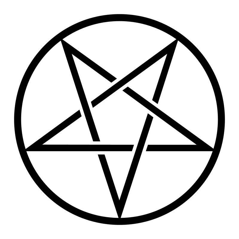 Pentagram in Circle 1c