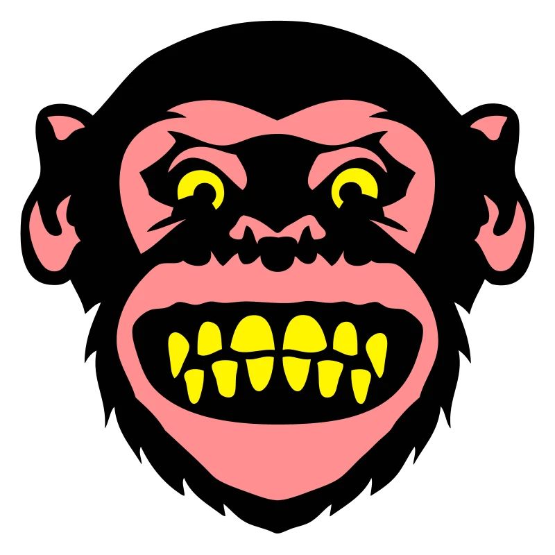 monkey monkey Grimasse 8