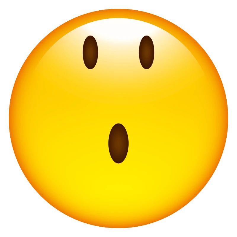 Smiley Glossy Speechless