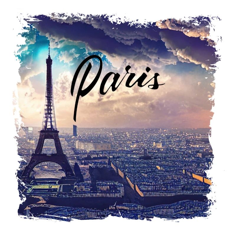 Paris Tour Eiffel Style décontracté