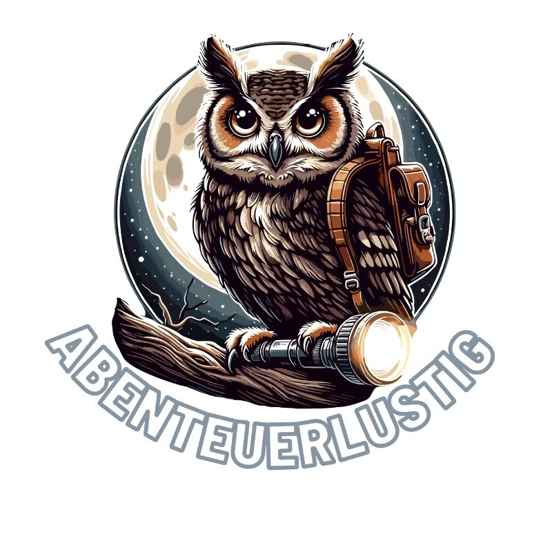 Abenteuerlustige Eule