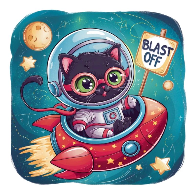Cat Astronaut - expédition spatiale