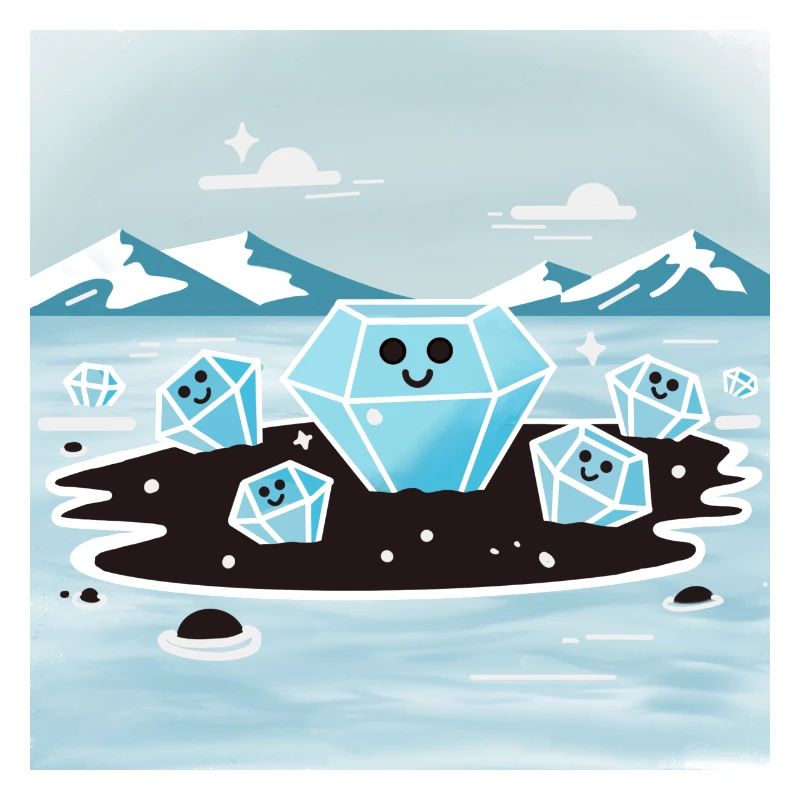 Diamond beach