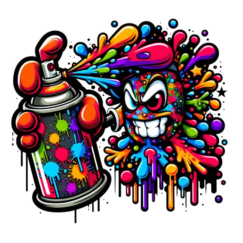 graffiti Spray can
