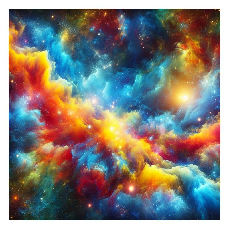 Bright Dust Clouds Art