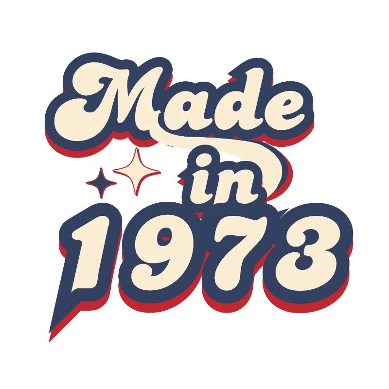 Made in 1973 retro