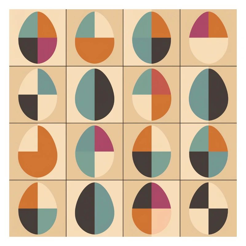 Easter Eggs Design No.04