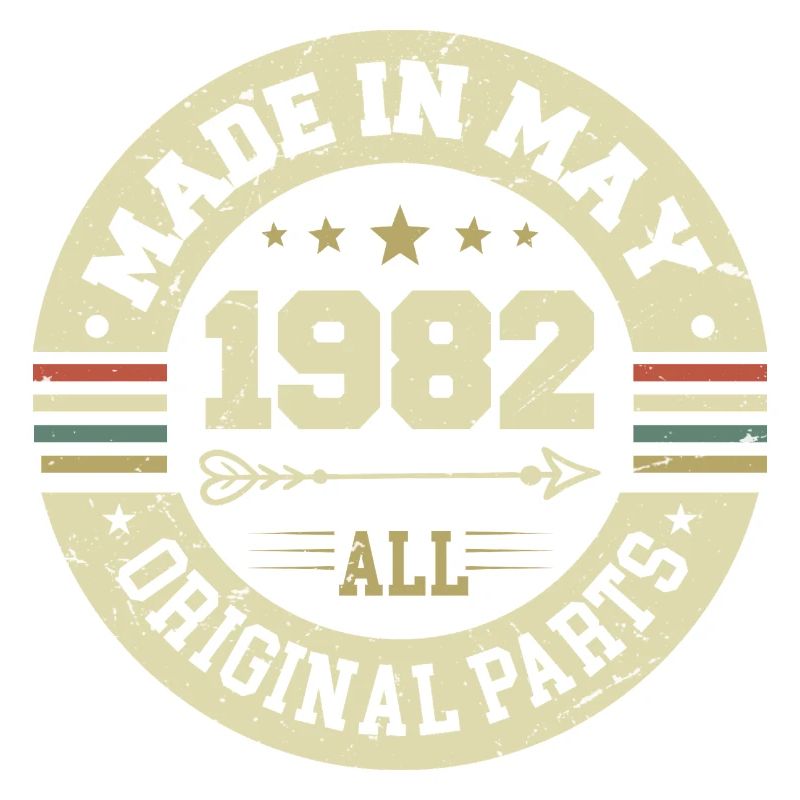 May 1982 Anniversary May 1982 Birthday May 1982