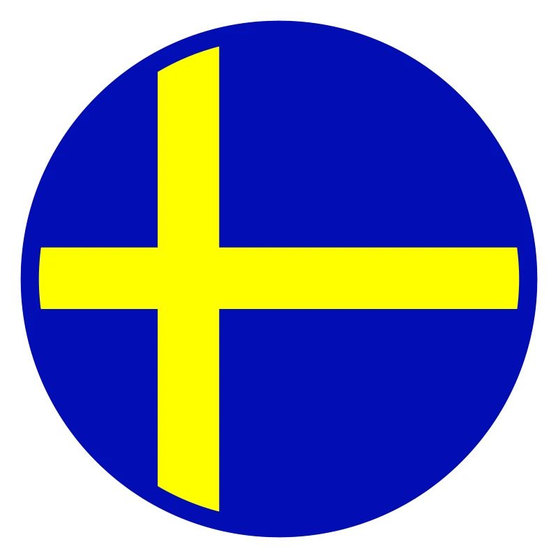 Drapeau de la Suède Drapeau