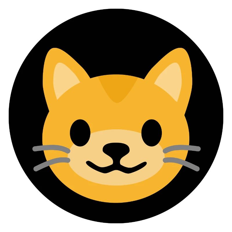 Cat Face Black | ~NU relations | Vector