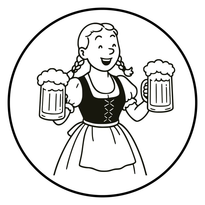 Bier mädchen