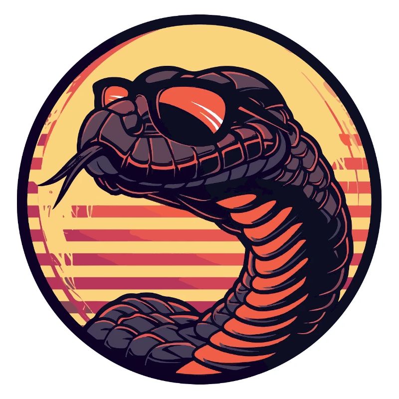 Snake Cobra Comic Cool