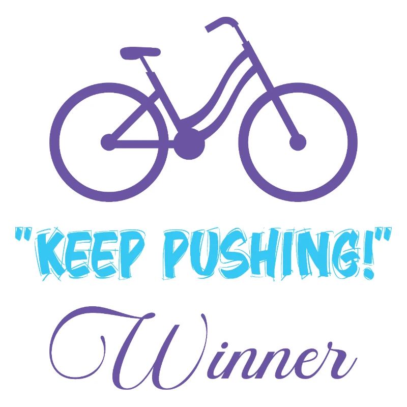 Vélo Motivation – Keep Pushing Design Minimal