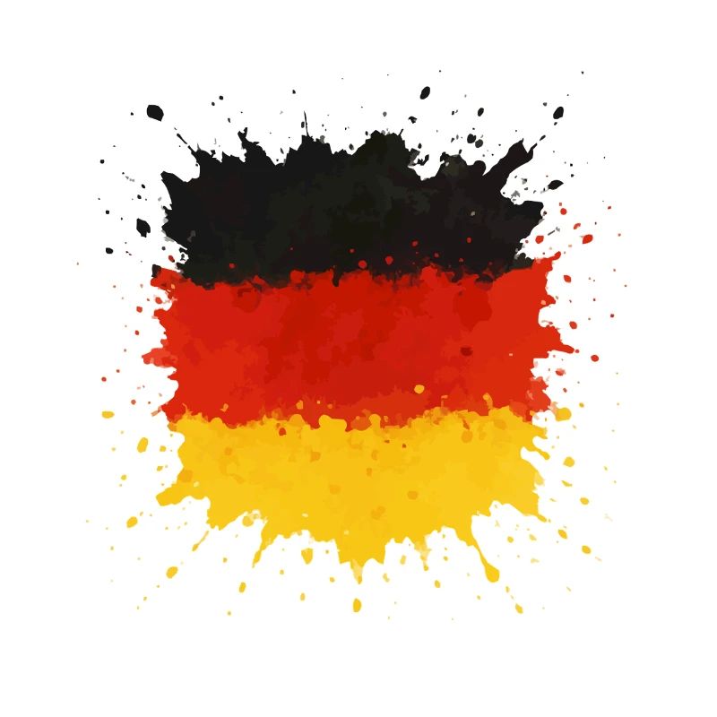 Germany Blobs Flag