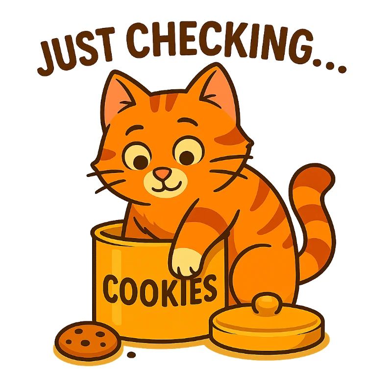 Cookie Cat – "Just checking..."