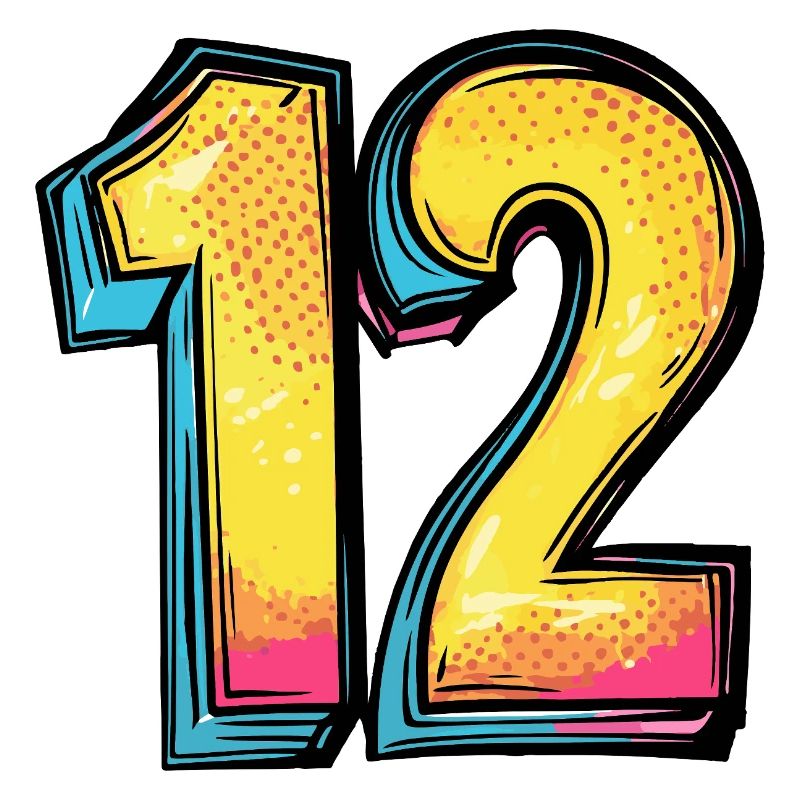 12 Number Comic
