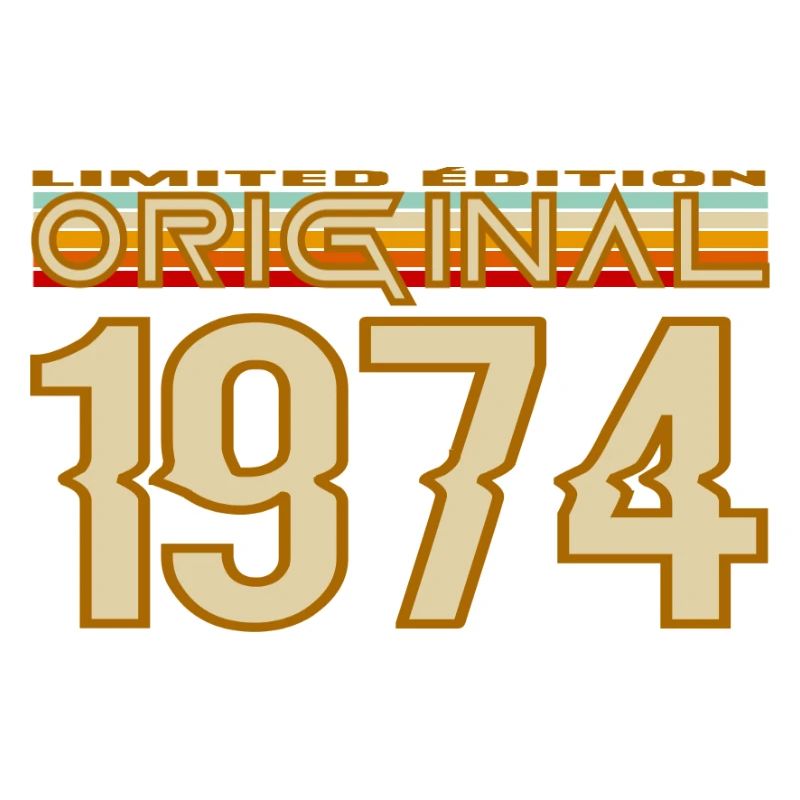 Originale Retro 70s von 1974