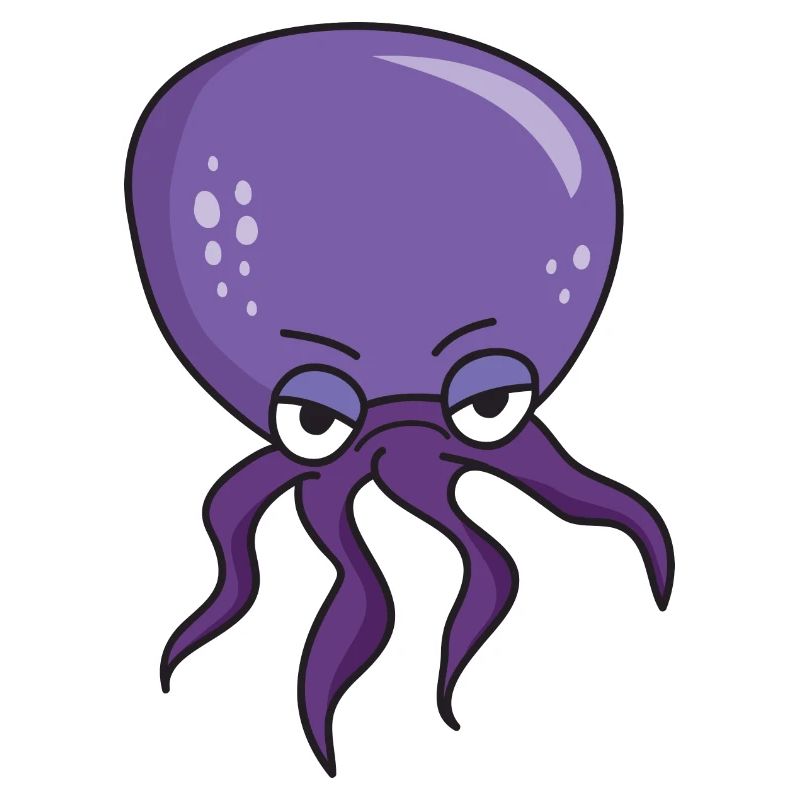 Octopus géant octopus encre poisson tentacule