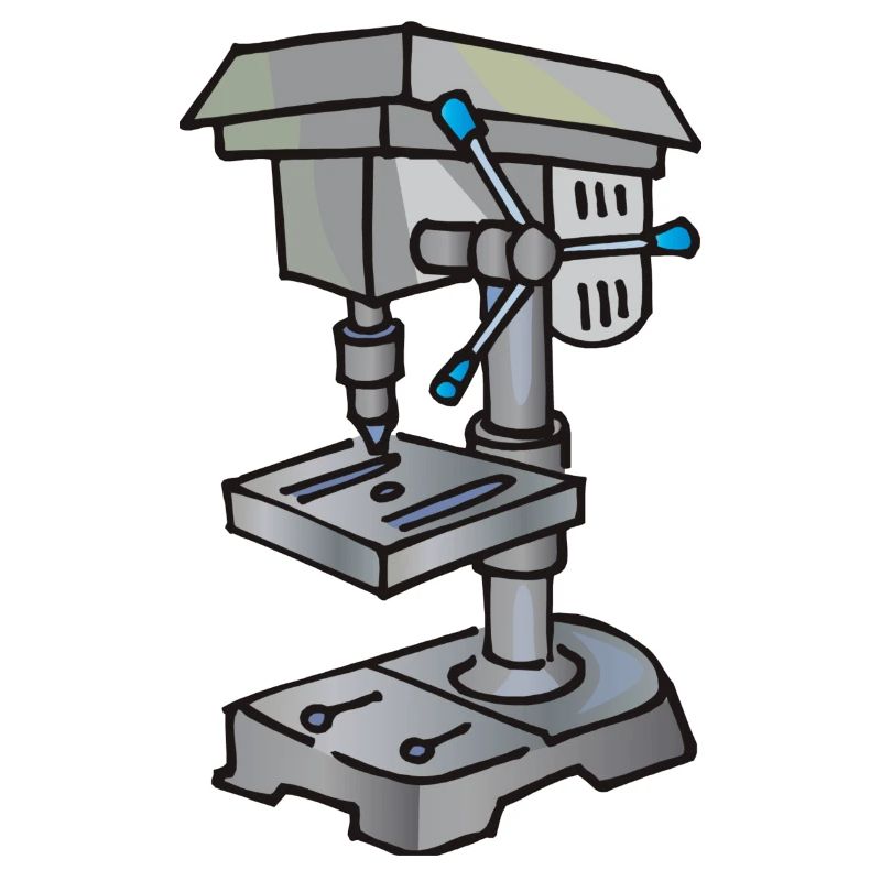 Vice - machine de forage vice