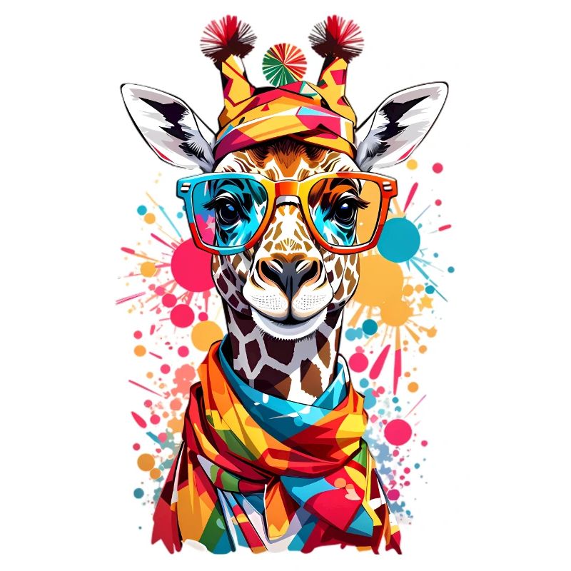 Cool giraffe