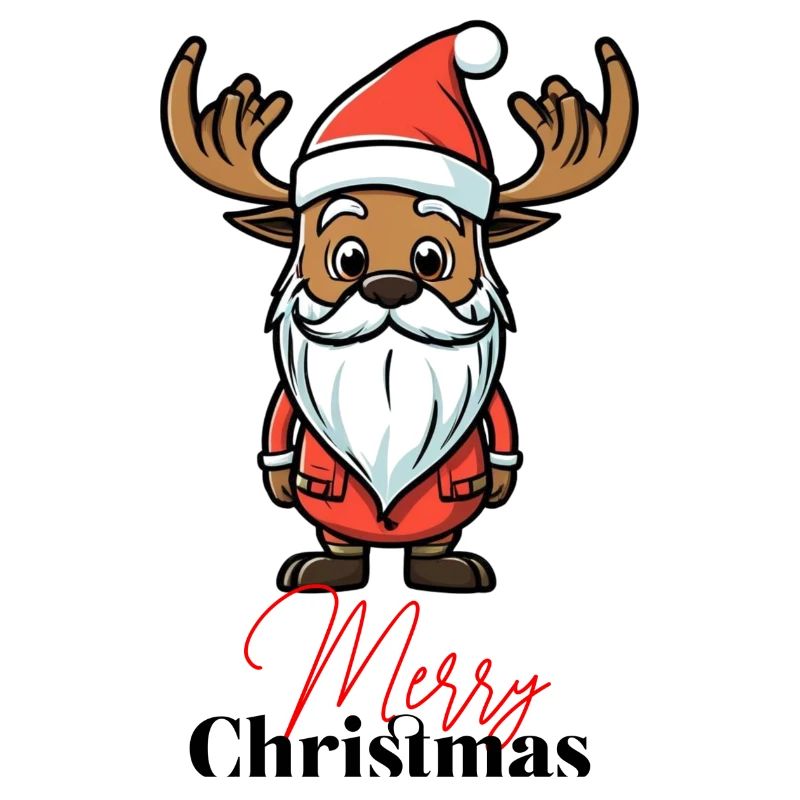 Rentier Weihnachtsmann