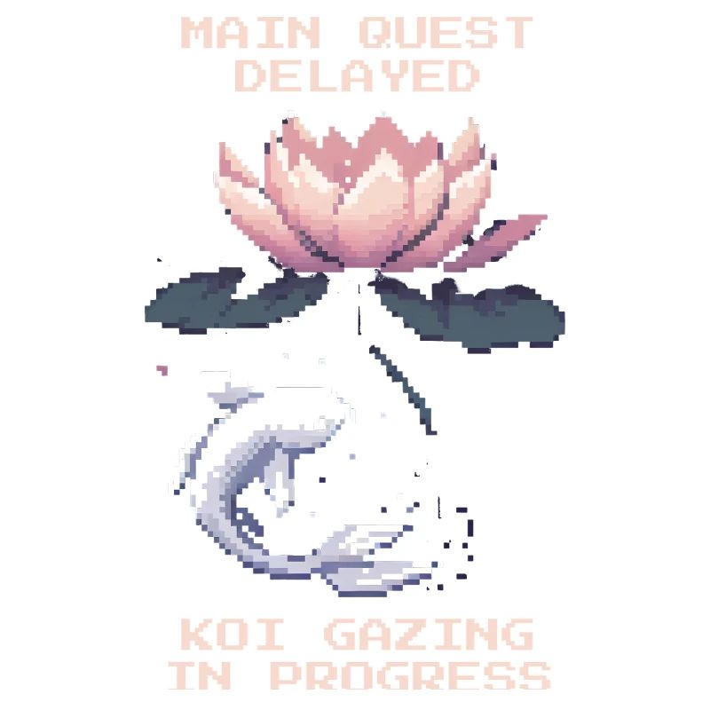 Main Quest Delayed | Koi Viewing Zen Pond