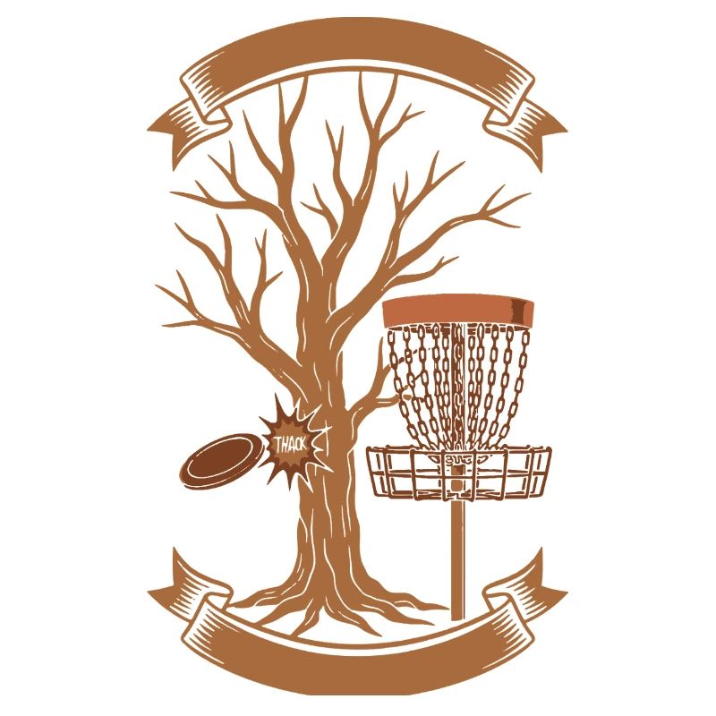 THACK Tree Hit Disc Golf Basket Flying Disc