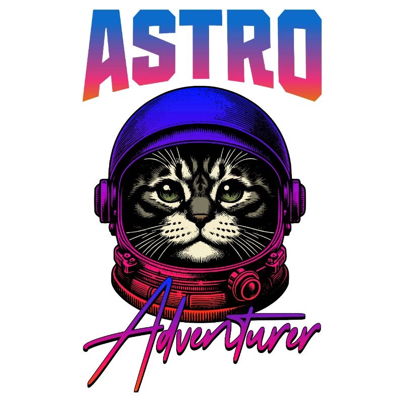 Casque spatial Astronaut Cat - Space Cat