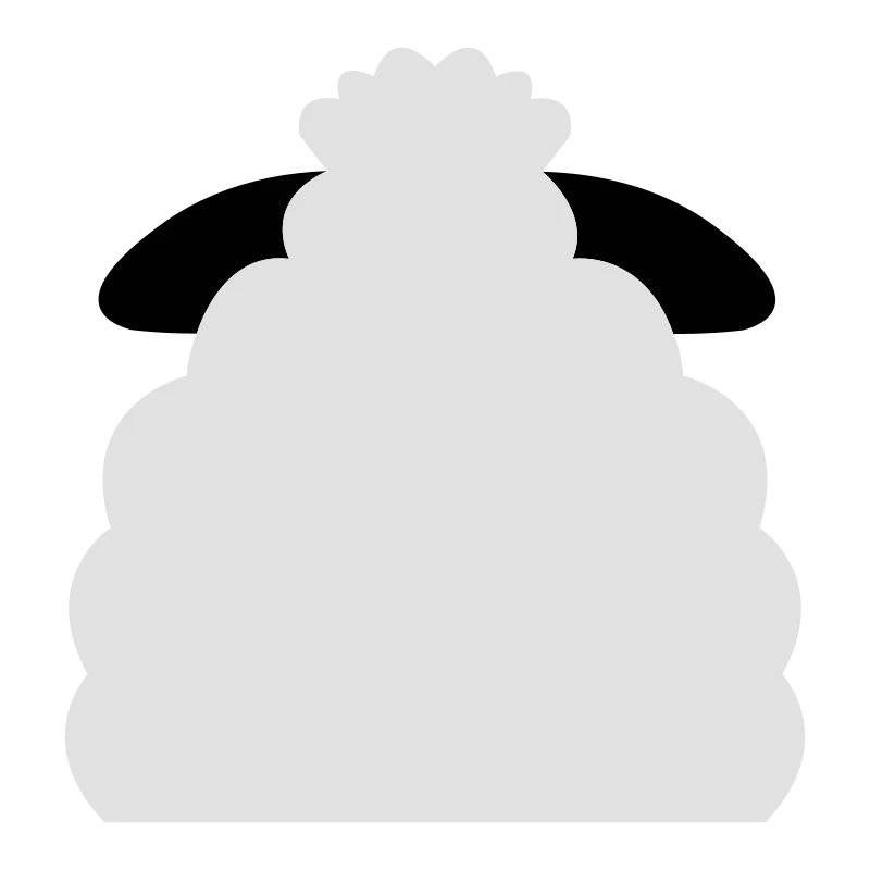 sheep back