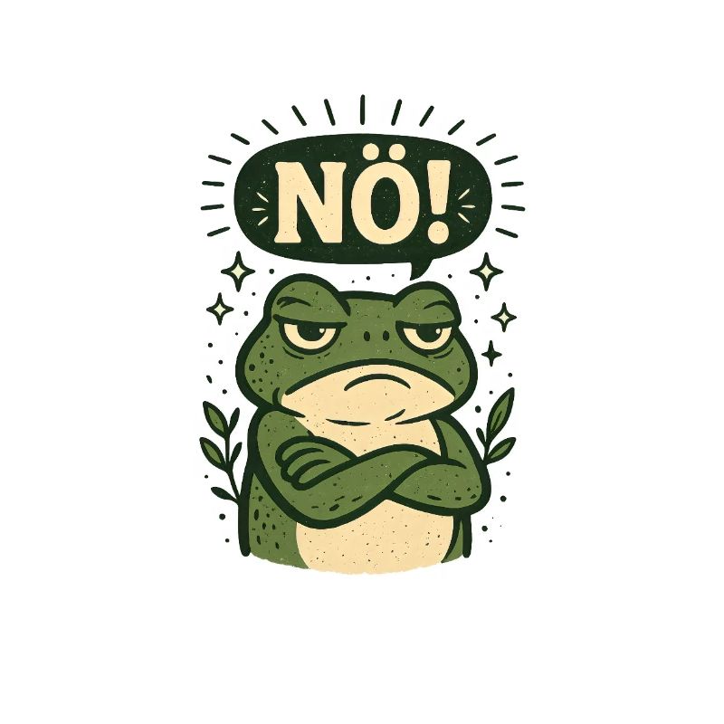 Déclaration, non, grenouille, tout simplement non