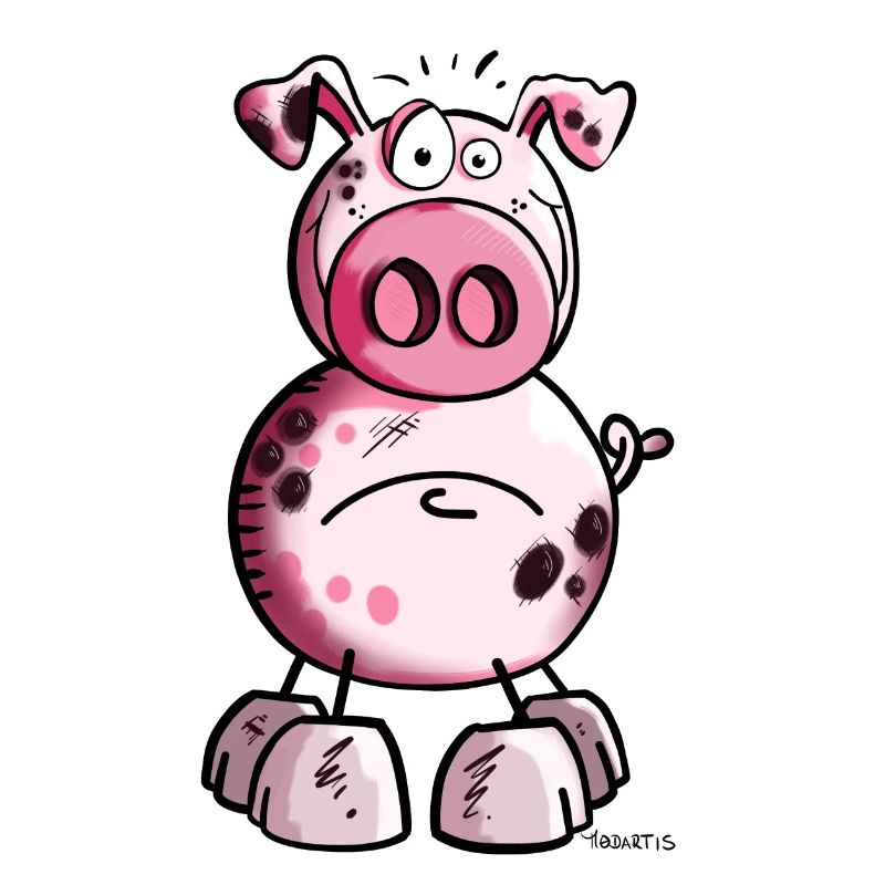 Funny Pig