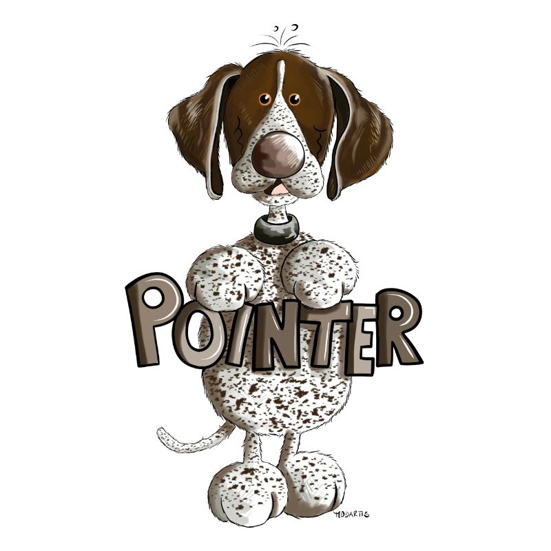 Happy German Shorthaired Pointer