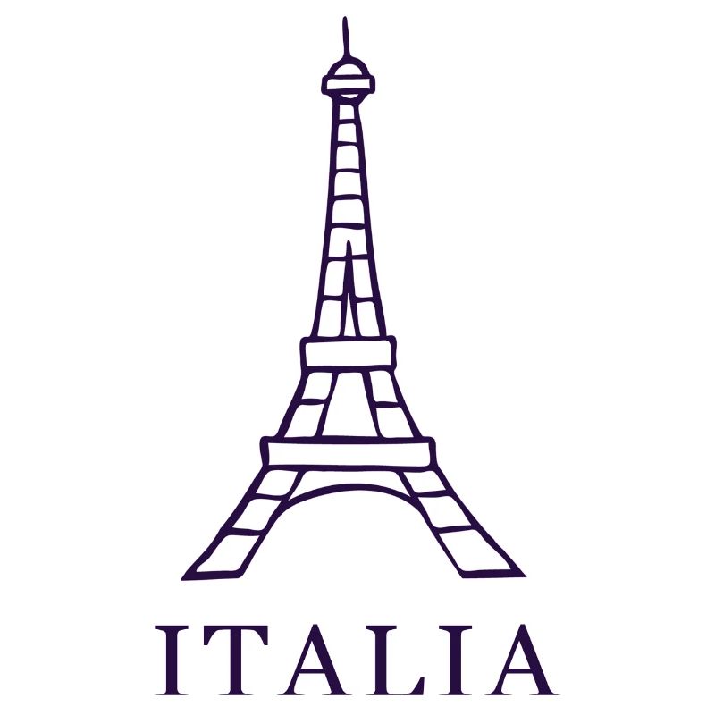 Italy Eiffel Tower design
