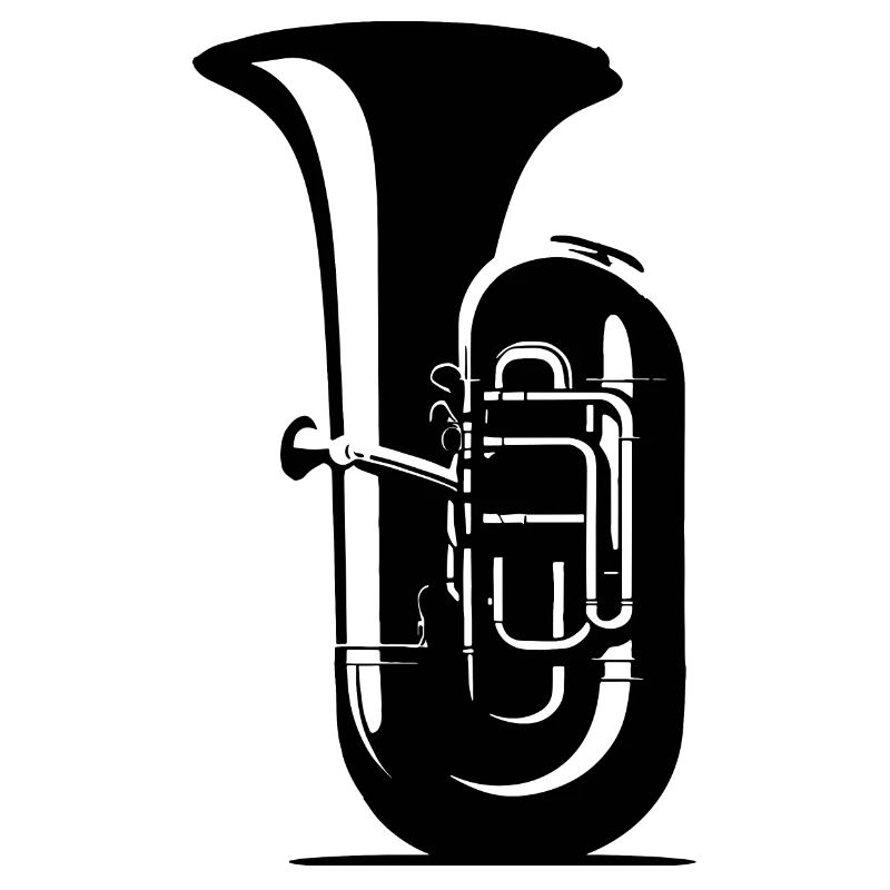 Tuba Drawing
