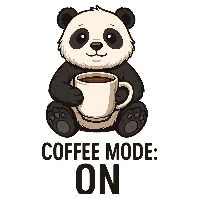 Mode Panda Café sur la conception d’animaux