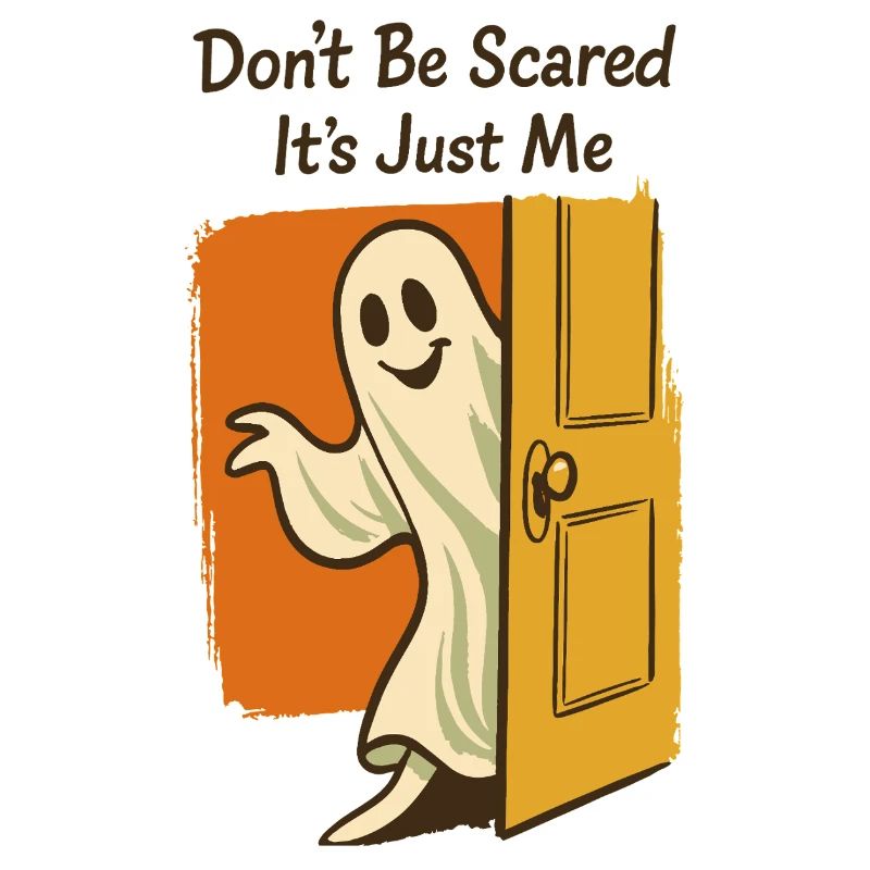 N’ayez pas peur c’est juste moi fantôme Halloween