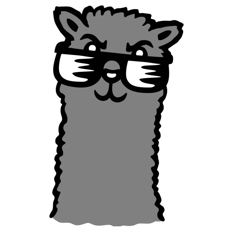 Lama Cool Sunglasses Alpaca Smug Guy