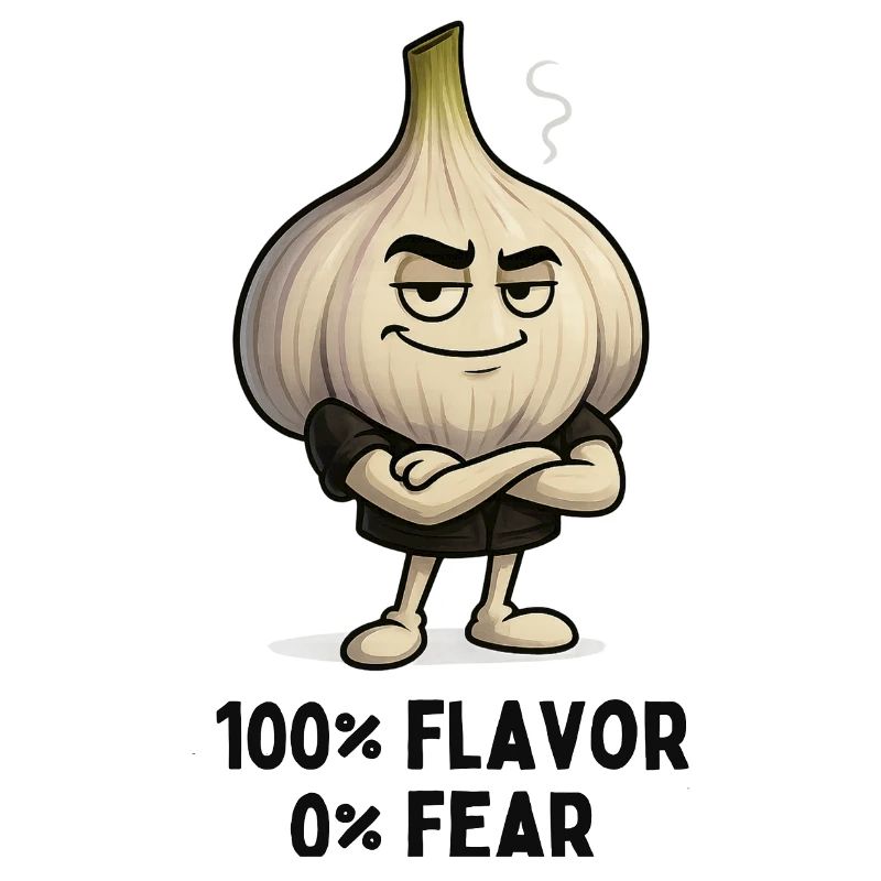 Garlic Attitude : 100 % saveur dessin animé