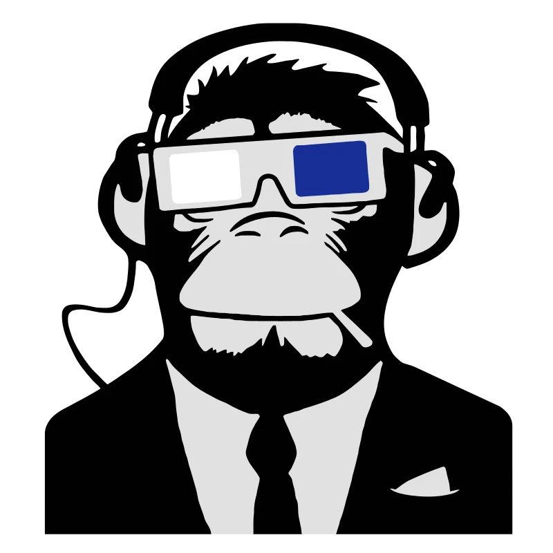 Urban Electro 3D Designs: Ape 3D Monkey Affe