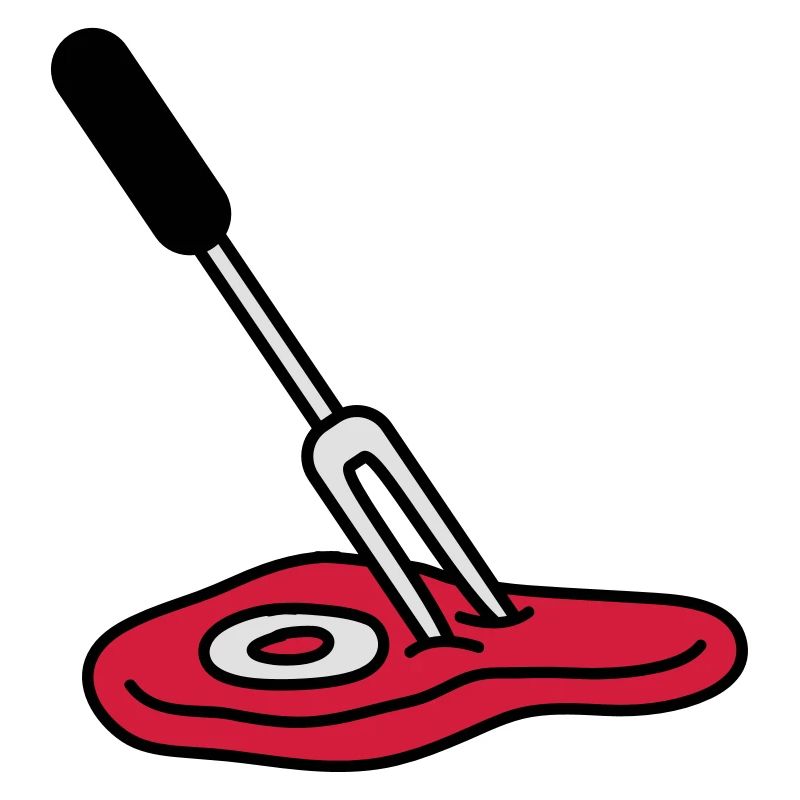 Barbecue Fork And Steak