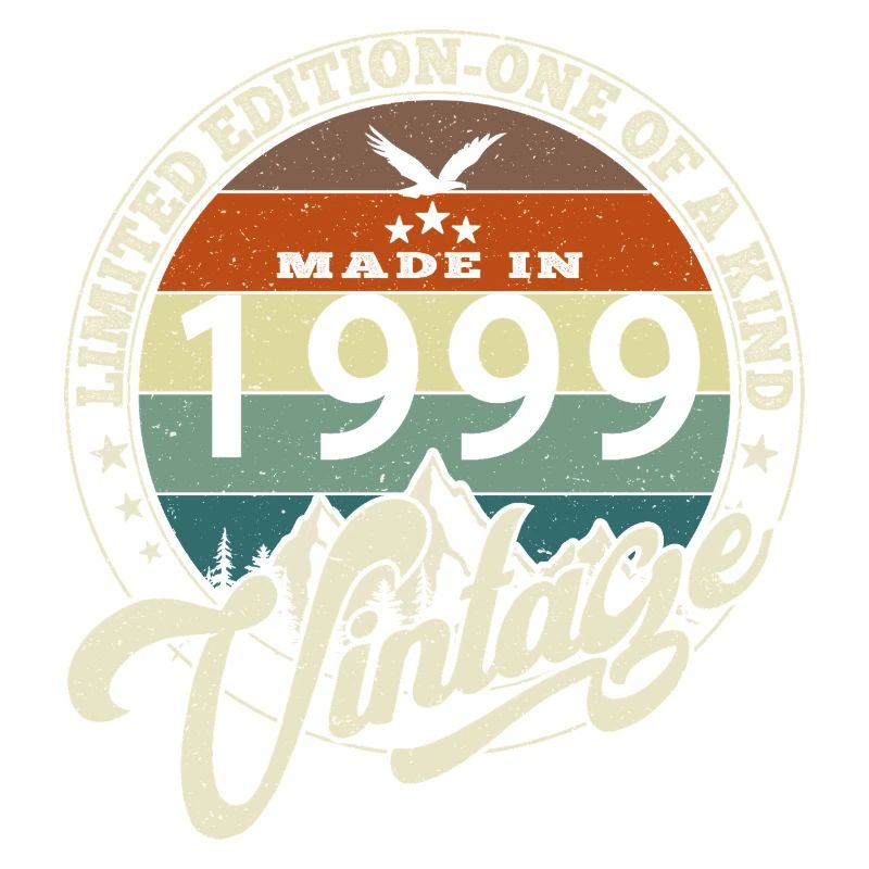 Vintage 1999 meilleur de 1999 - annif 26 ans