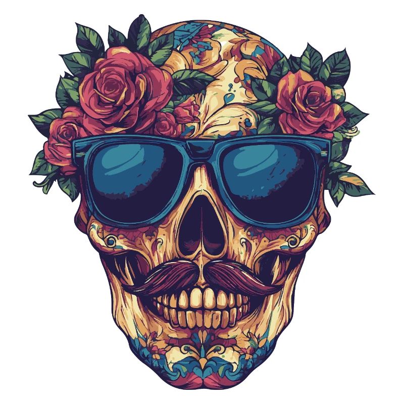 Skeleton Colorful