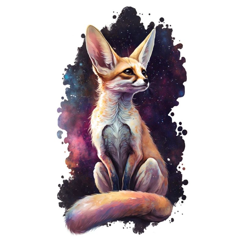 Fennek Fuchs with Galaxy