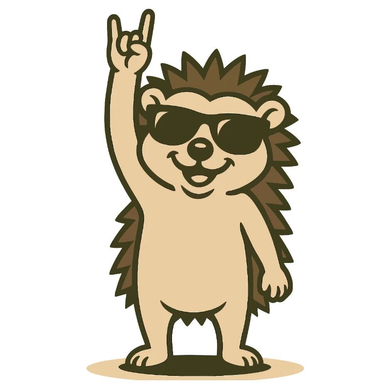 Rock’n’Roll Hérisson Bébé